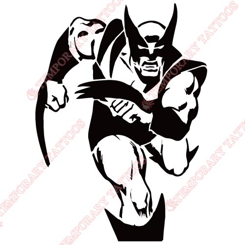 Wolverine Customize Temporary Tattoos Stickers NO.349